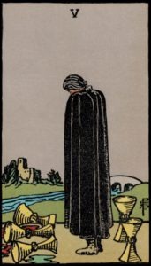 Five of Cups(UpRight)