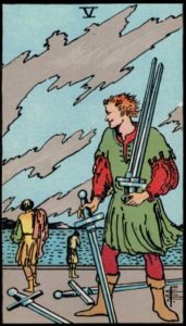 Five of Swords(UpRight)