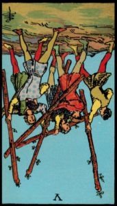 Five of Wands(Reverse)