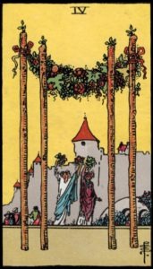 Four of Wands(UpRight)