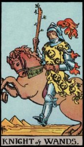 Knight of Wands(UpRight)
