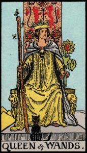 Queen of Wands(UpRight)