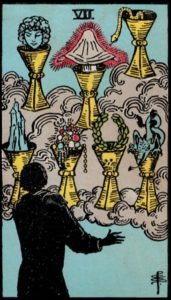 Seven of Cups(UpRight)