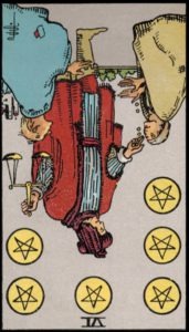 Six of Pentacles(Reverse)