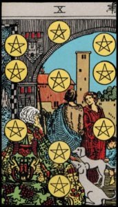 Ten of Pentacles(UpRight)