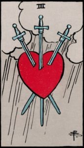 Three of Swords(UpRight)